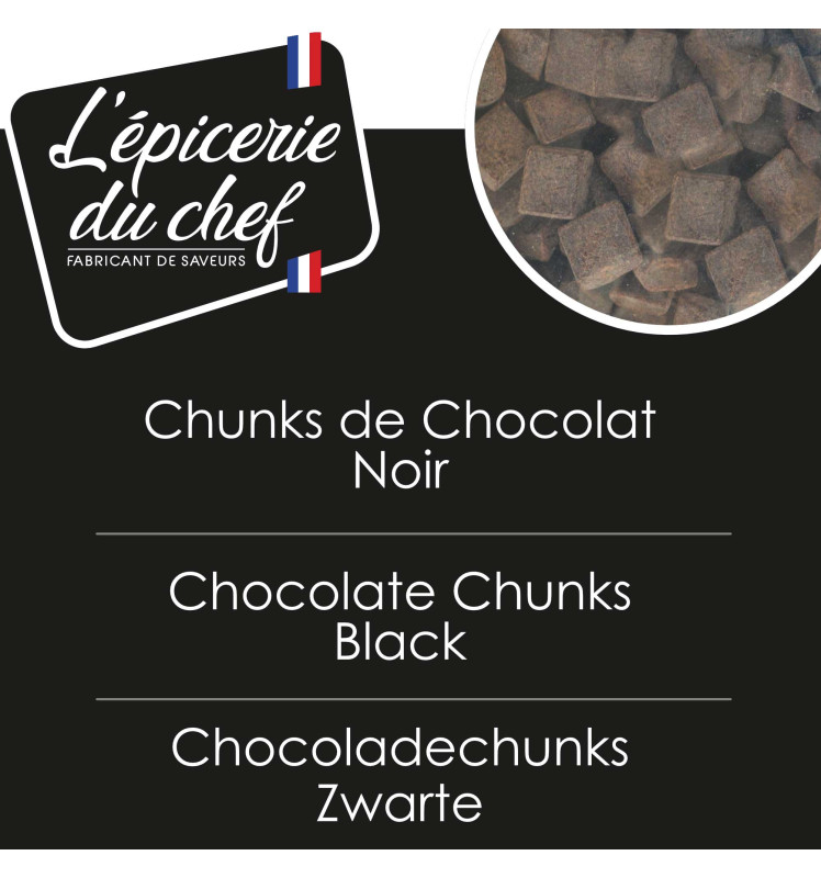 Chunks de chocolat noir 500g