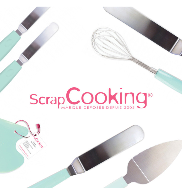 Pelle à tarte crantée en inox