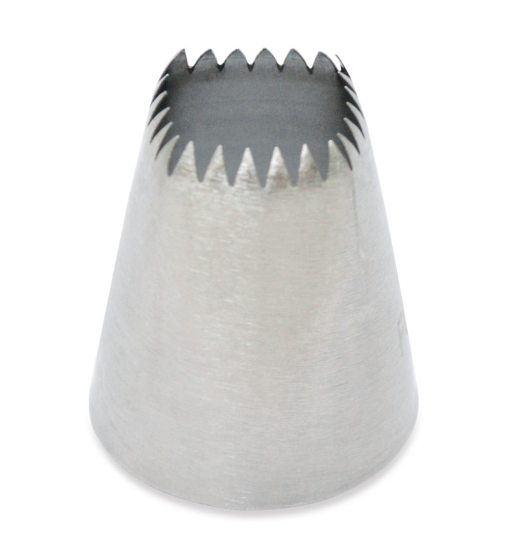 Douille carrée cannelée en inox