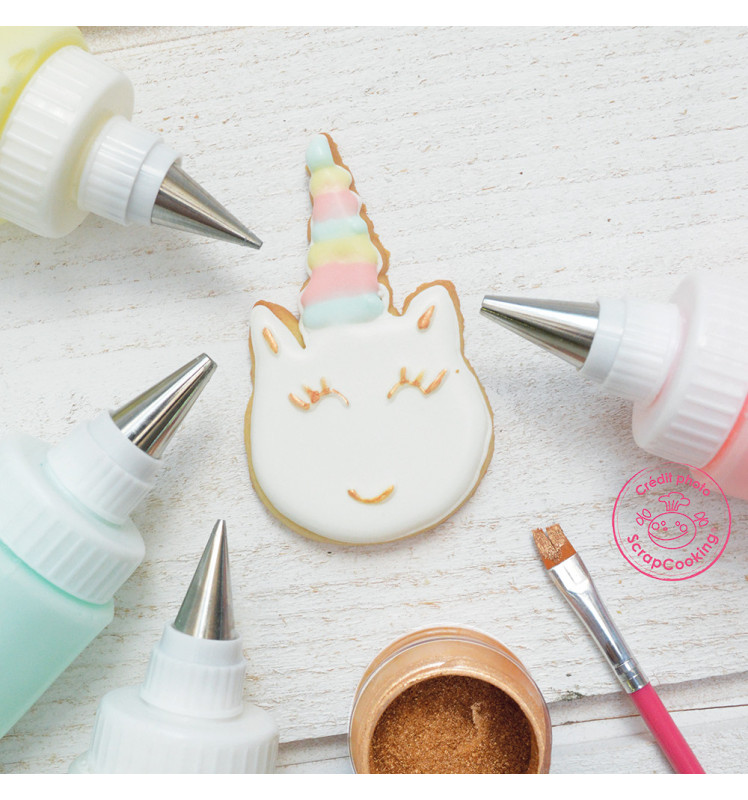 Plaque emporte-pièces multi licorne