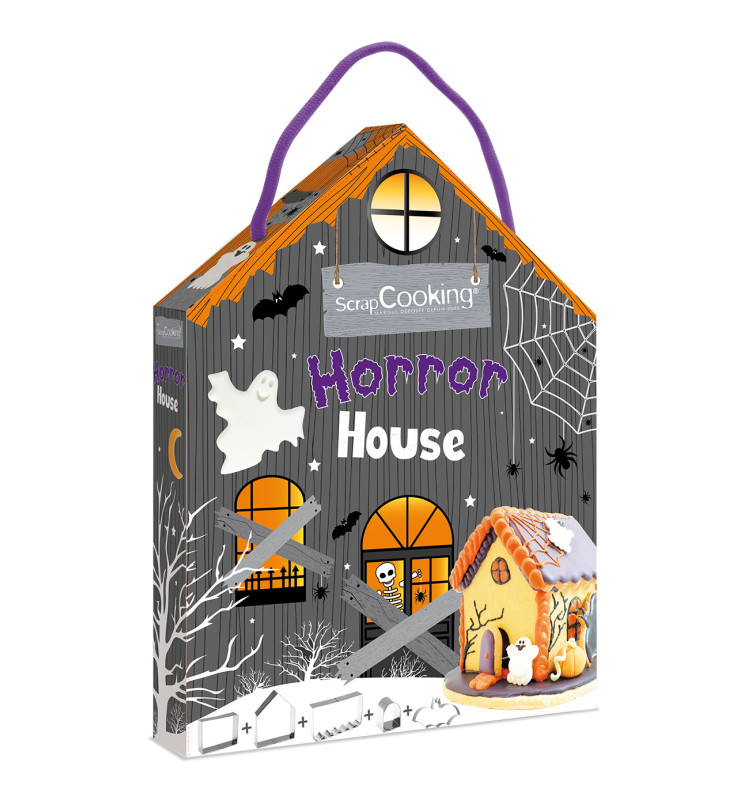 Kit emportes-pièces maison hantée x5