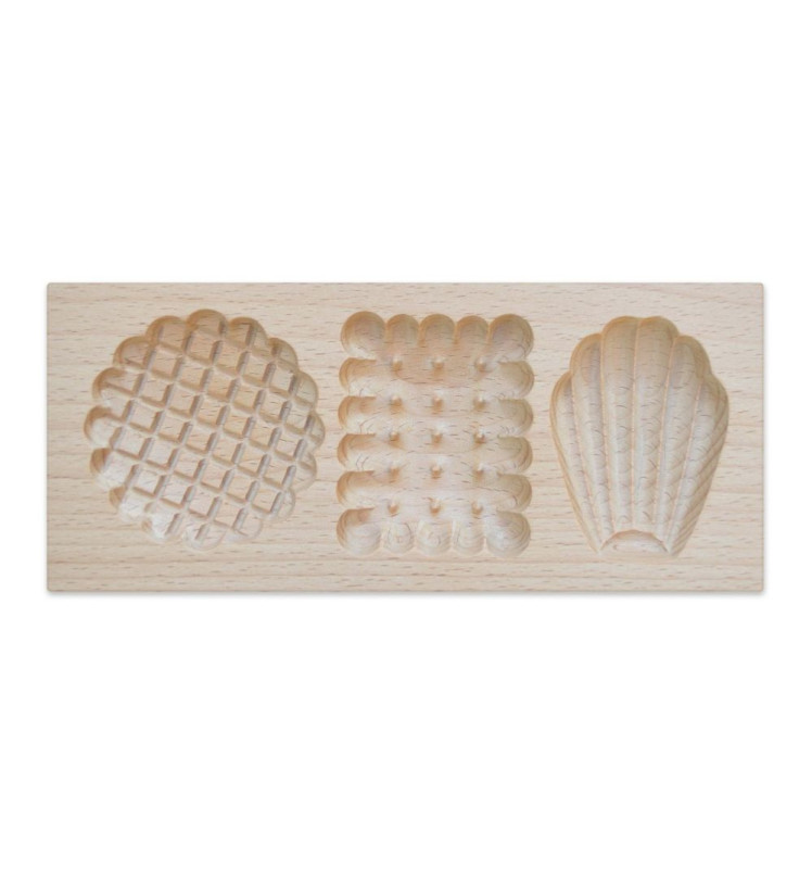 Moule bois biscuits fourrés Petits biscuits