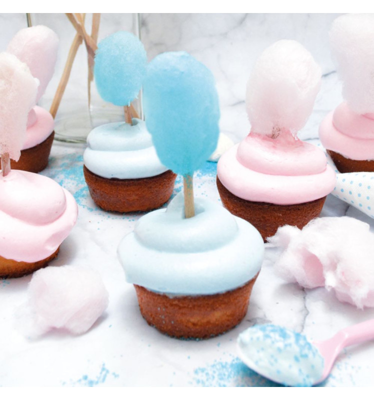 Préparation sucre rose barbe à papa 160g