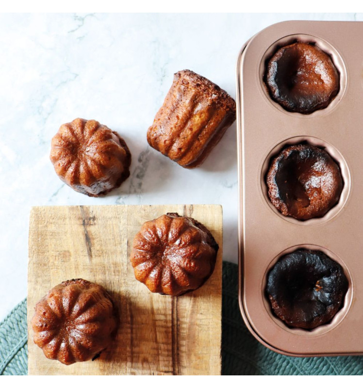 Moule Cannelé en Acier Antiadhésif