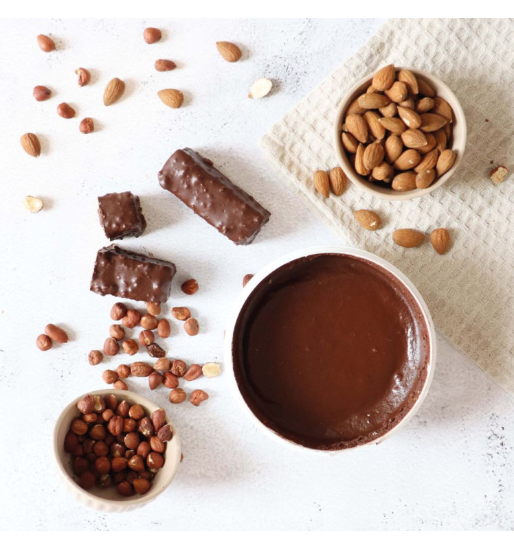 Pot glaçage rocher prêt à l'emploi chocolat noir