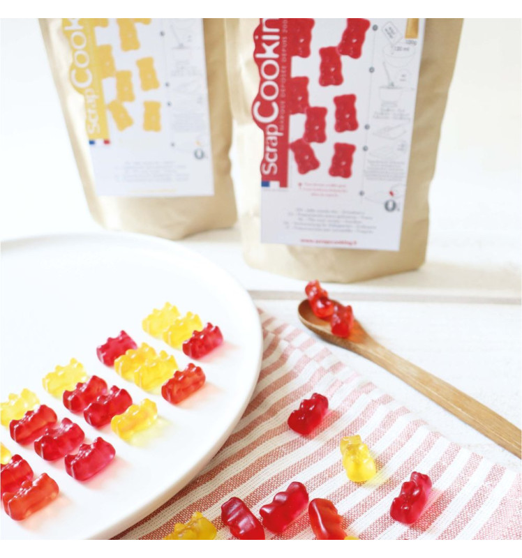 Préparation pour bonbons fraise 100g