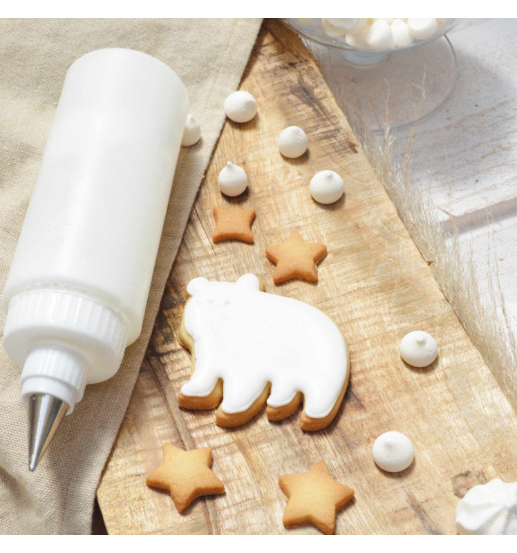 Glaçage royal blanc en poudre