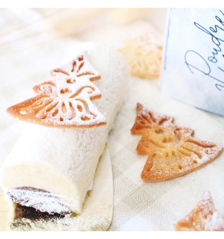 Tapis silicone pour tuiles décoratives "Sweet Xmas"