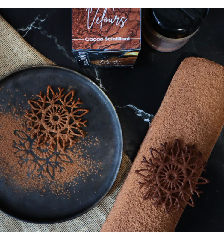 Tapis silicone pour tuiles décoratives "Sweet Xmas"