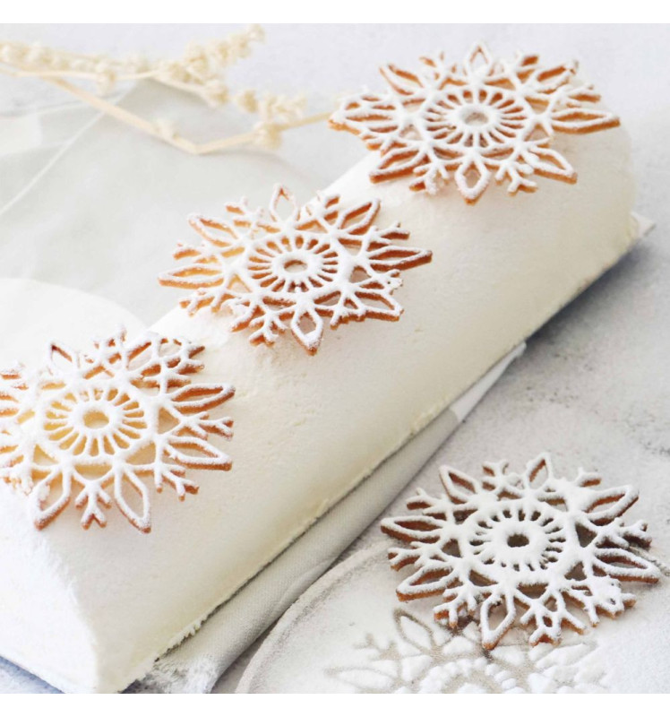 Poudre effet velours neige étincelante