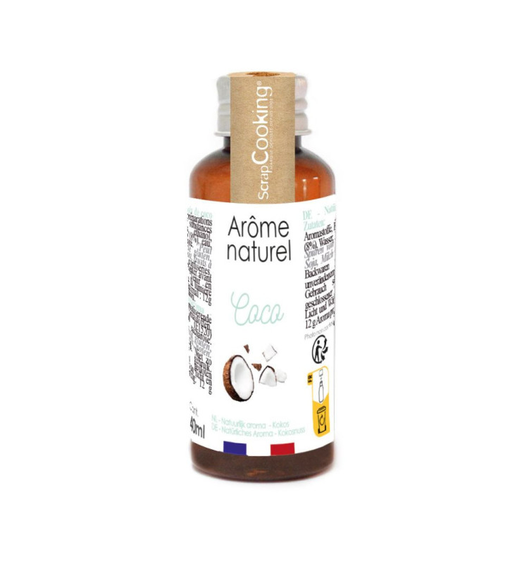 Arôme naturel liquide Noix de coco 40 ml