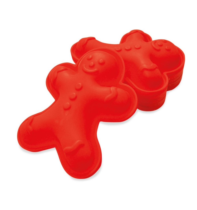 6 moules silicone individuels Ginger