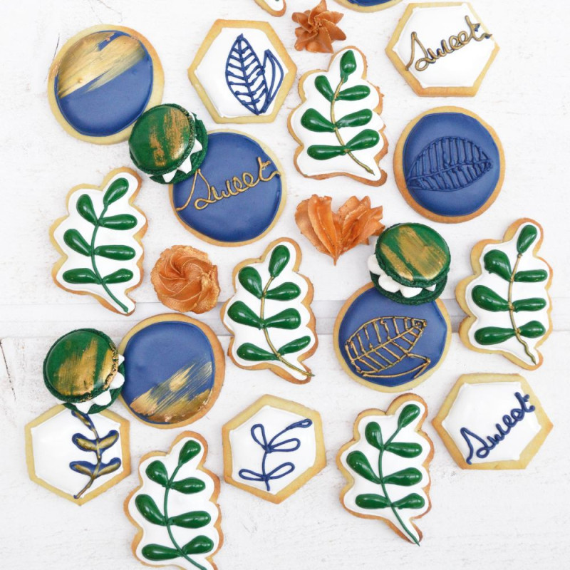 Colorant alimentaire en poudre - vert sapin