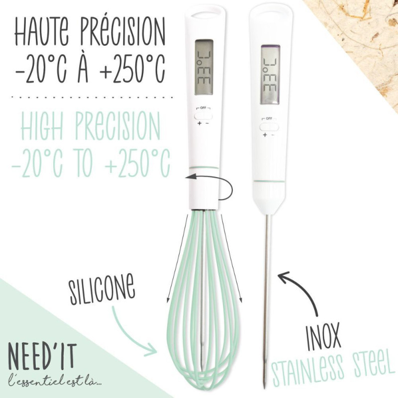 Fouet thermomètre Need'it