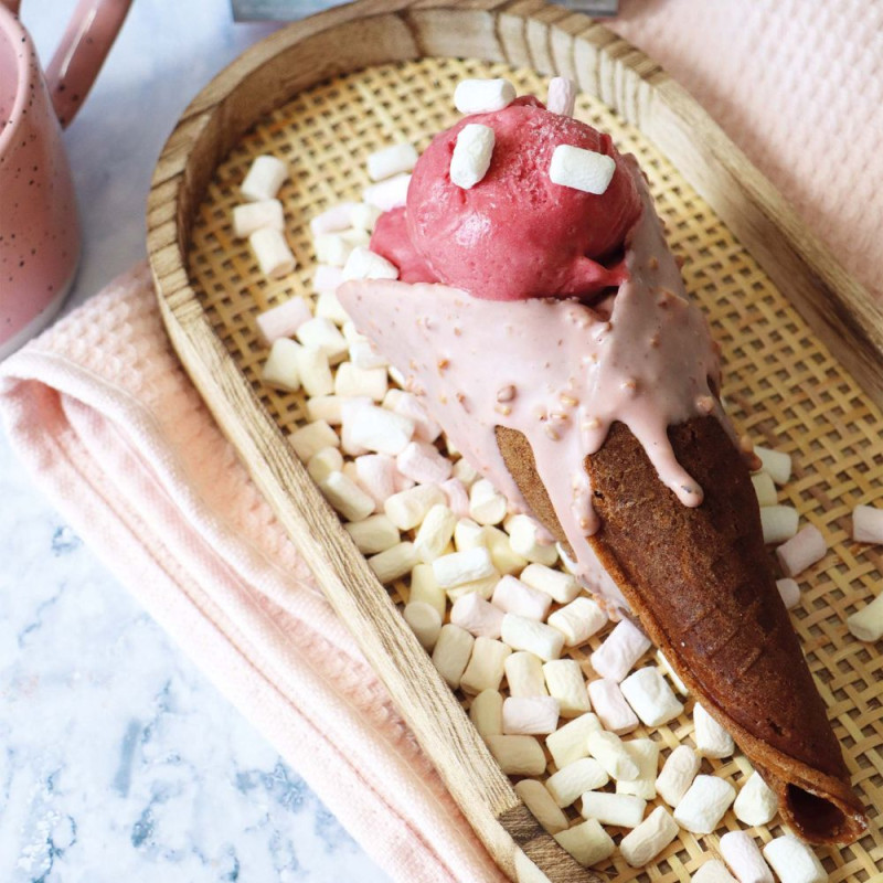 Waffle Factory - Machine à gaufrette et cornet de glace