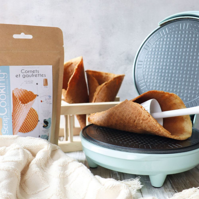 Waffle Factory - Machine à gaufrette et cornet de glace