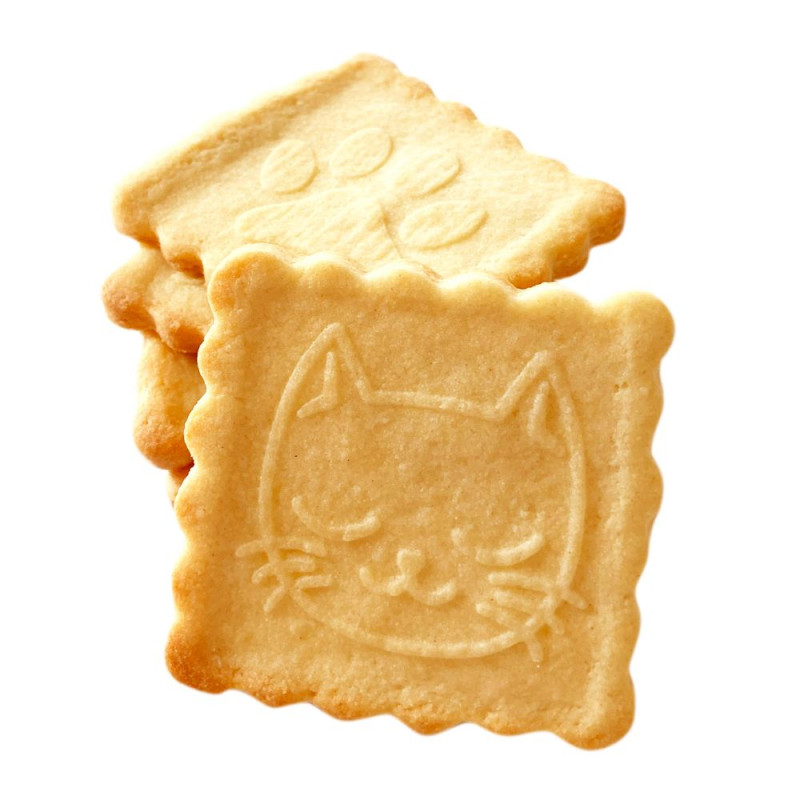 Tampon à biscuits Chat et emporte pièce