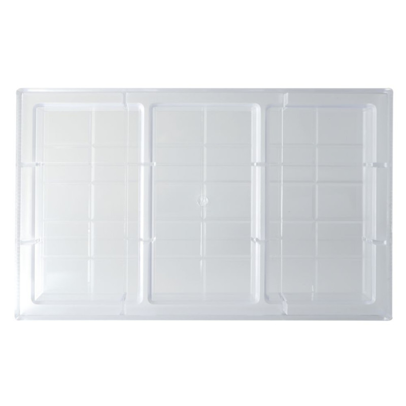 Moule 3 tablettes de chocolat professionnel