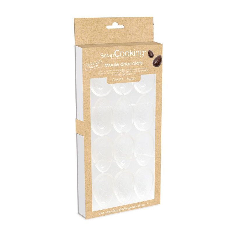 Moule rigide chocolat œufs