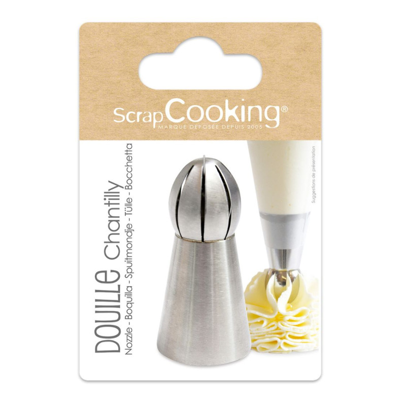 Douille chantilly en inox