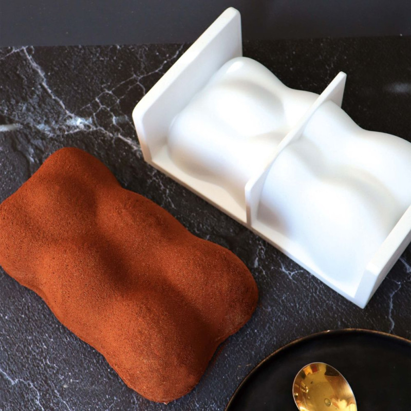 Moule bûche silicone Ourson 3D XXL