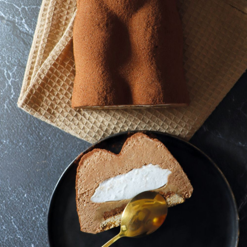 Moule bûche silicone Ourson 3D XXL