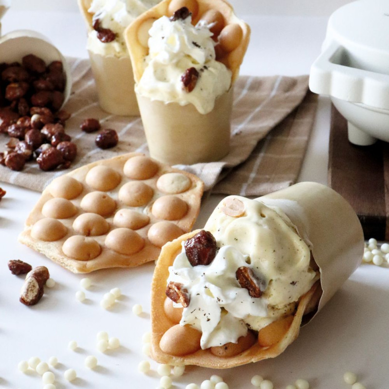 Mini gaufrier bubble Waffle Factory