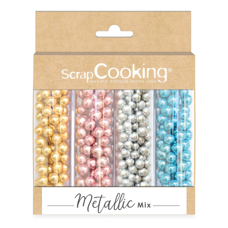 Décors sucrés Metallic mix 52g