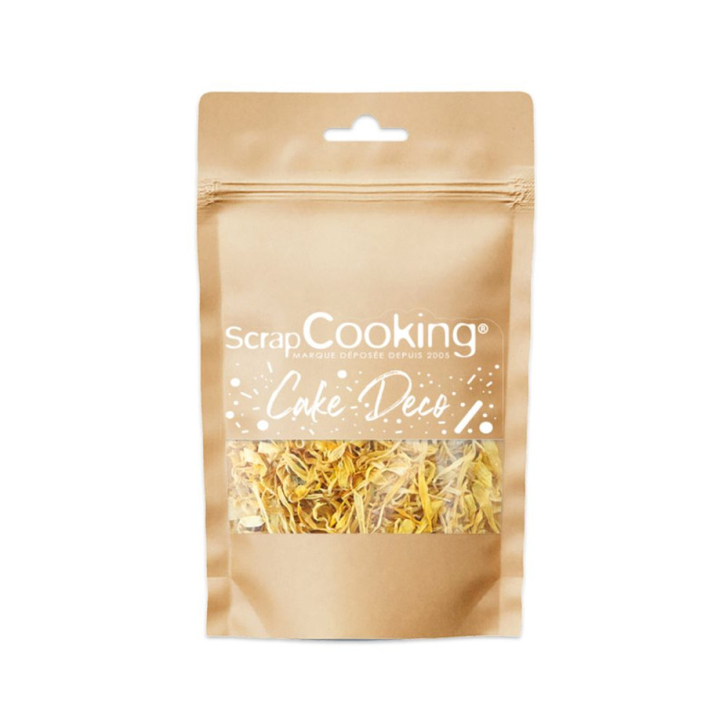 Fleurs souci seché comestibles