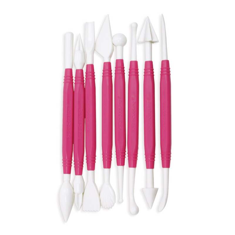Lot de 8 outils pâte à sucre