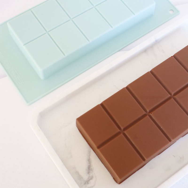 Moule en silicone pour tablette en chocolat