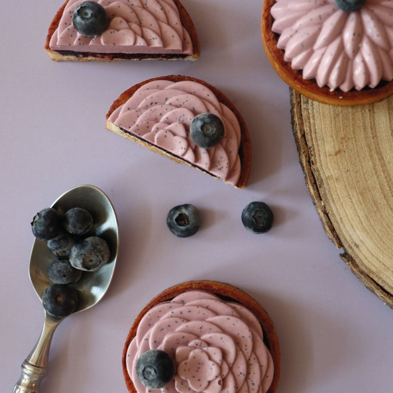 Purée de fruits à la myrtille
