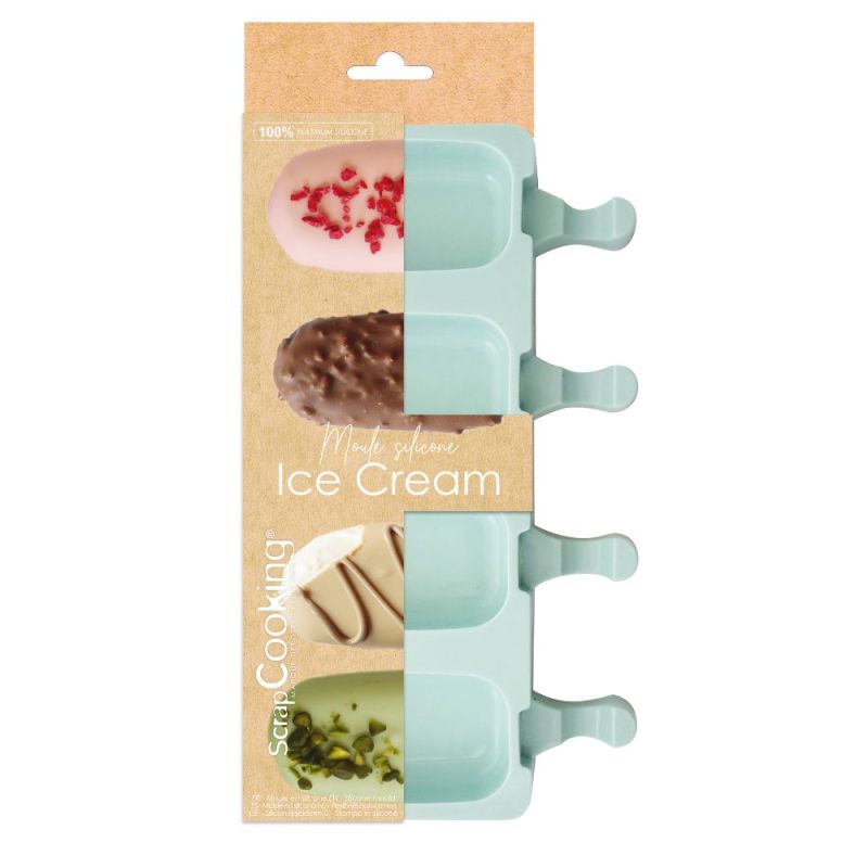 Moule en silicone pour glace Magnum