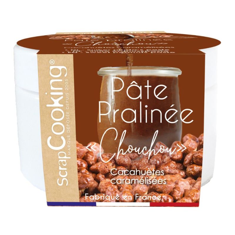 Pâte praliné saveur chouchou / cacahuètes 200g
