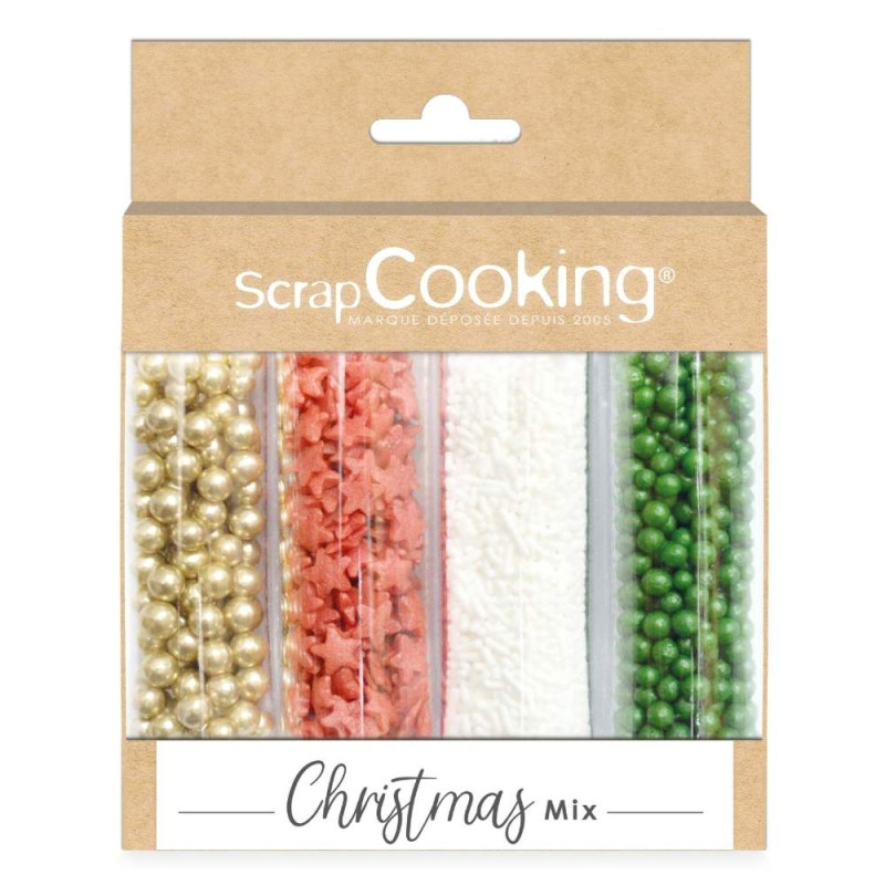 Décors sucrés Christmas mix 70g