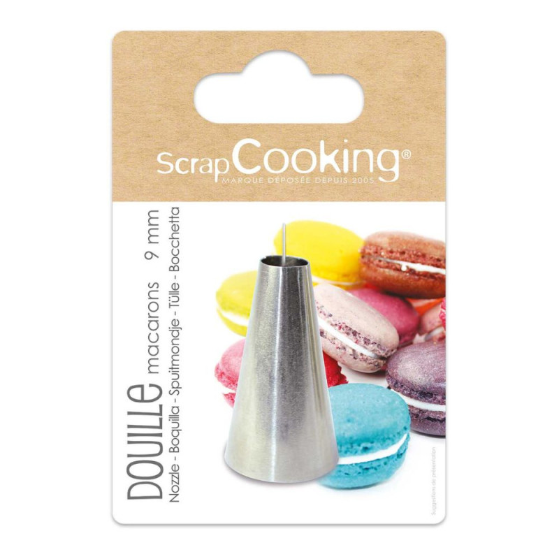 Douille à macarons en inox