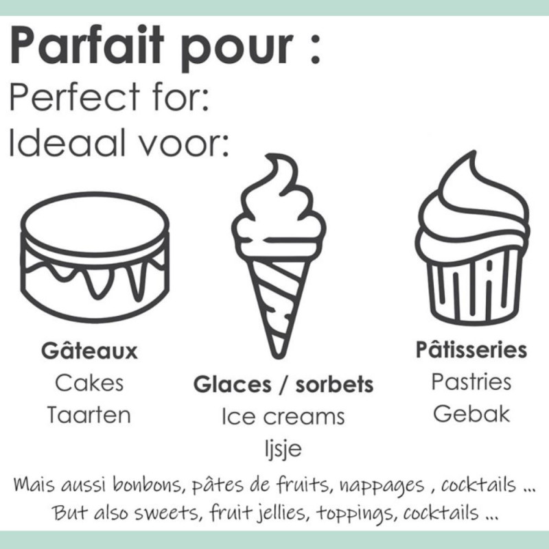 Purée de fruits aux Fruits Rouges