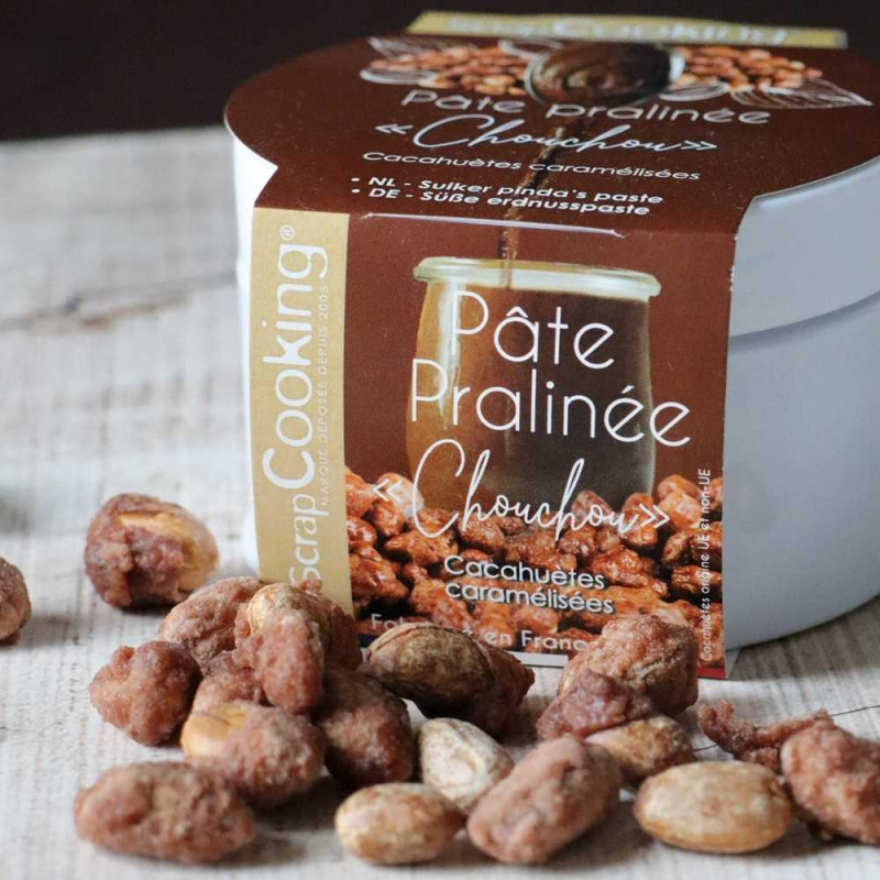 Pâte praliné chouchou cacahuètes 200g