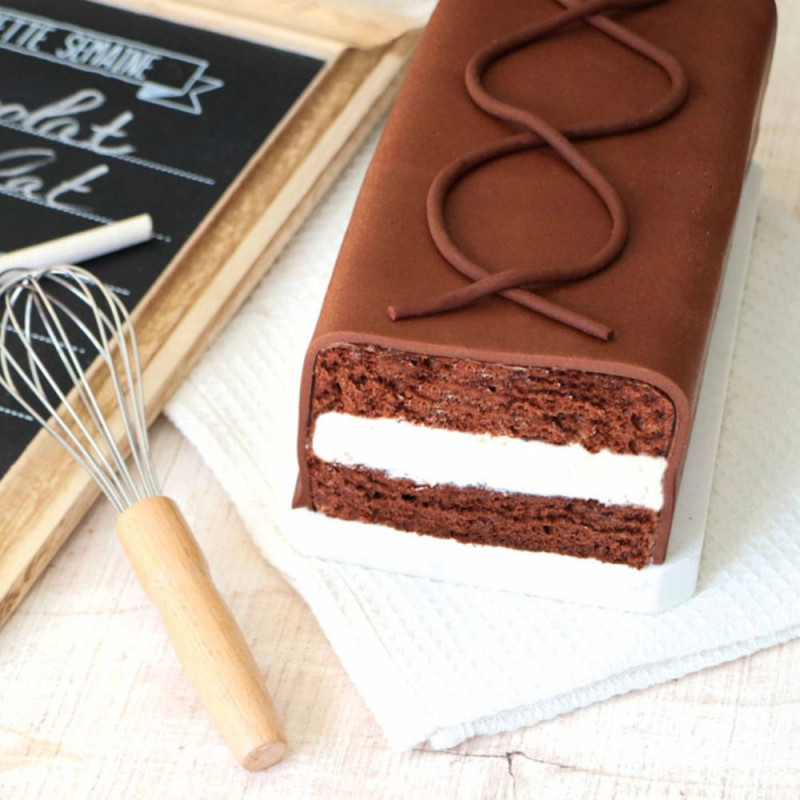 Pâte de modelage aromatisée chocolat intense 250g
