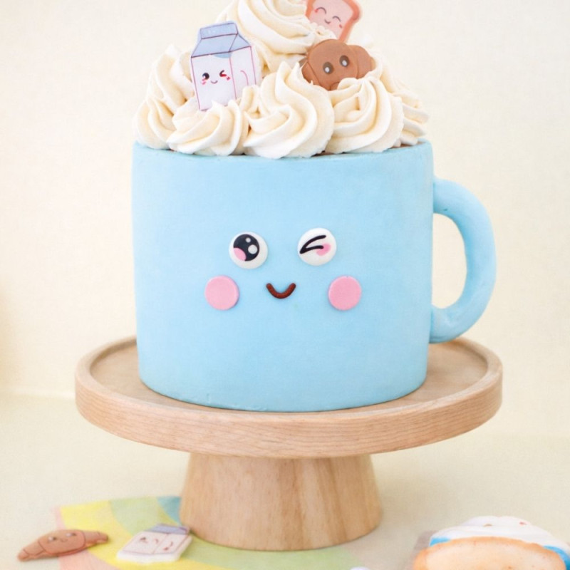 Décors sucrés yeux kawaii