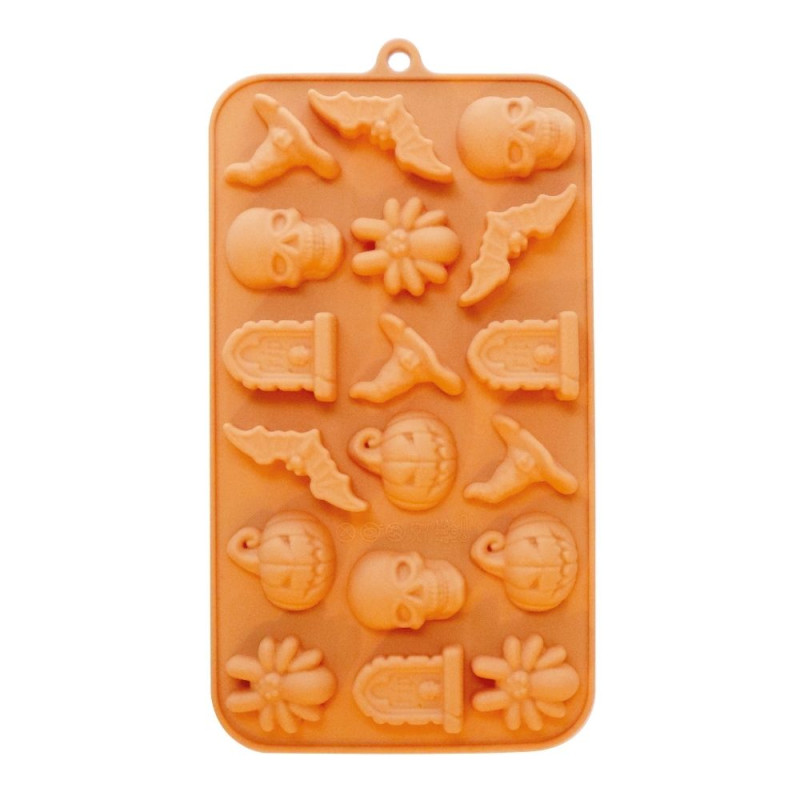 Moule silicone bonbons Halloween
