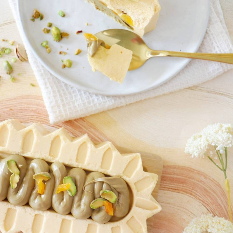 Moule silicone 3D bûche et entremets - Marquise