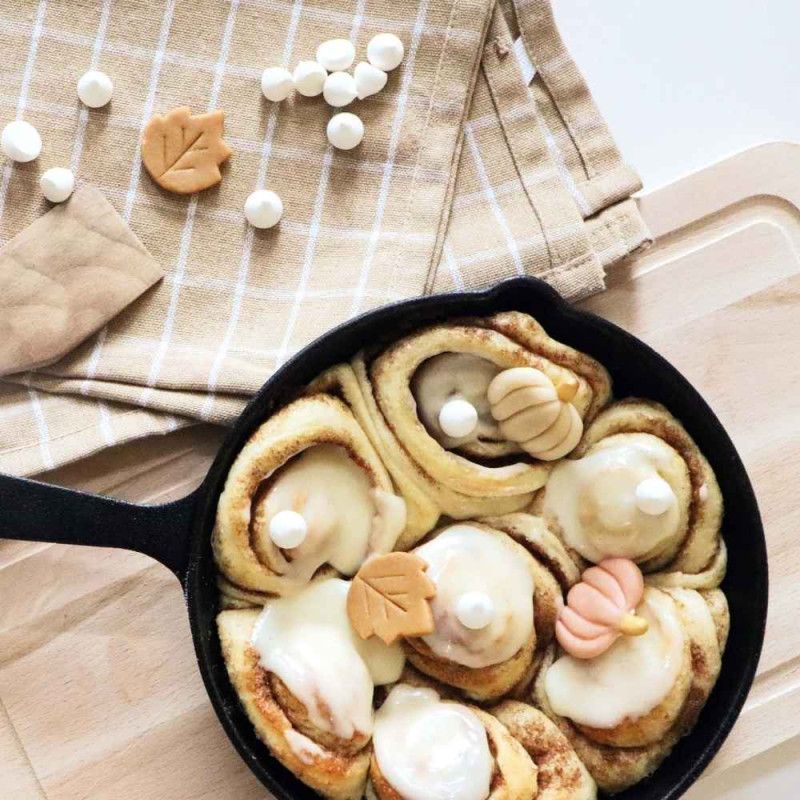 Poêle en fonte pour cookie géant, tarte et gâteaux