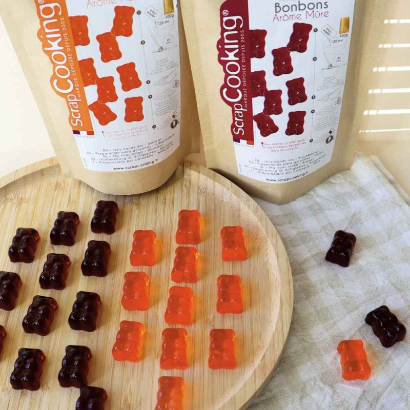 Préparation en poudre pour bonbons abricot maison