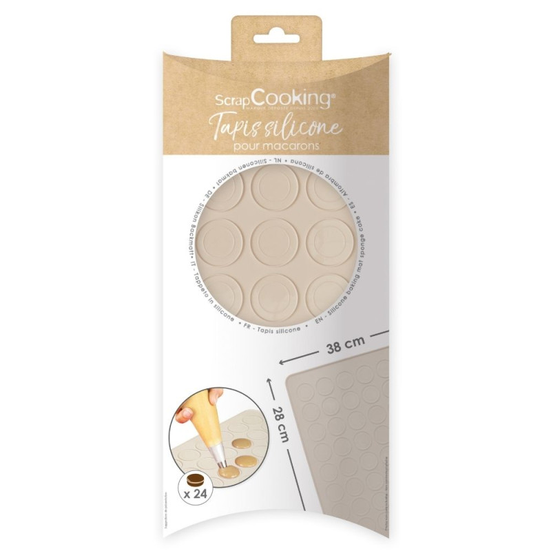 Tapis en silicone pour macarons