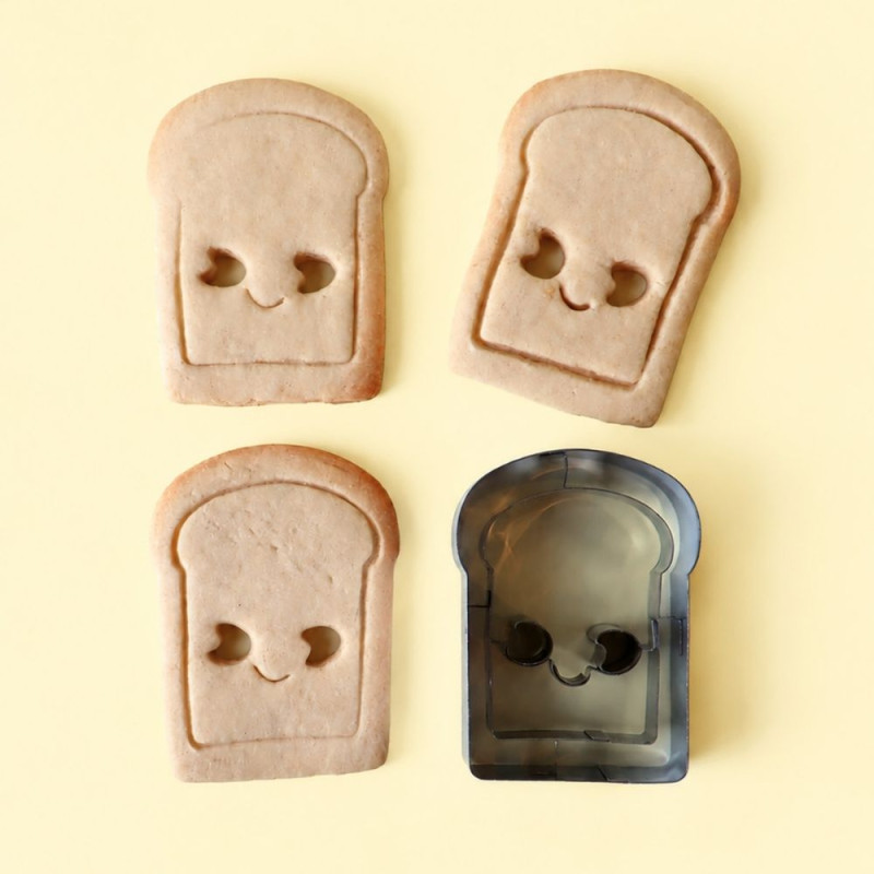 Emporte-pièce brioche Kawaii inox
