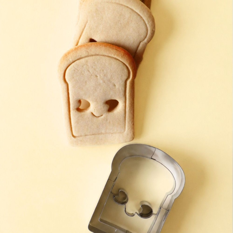 Emporte-pièce brioche Kawaii inox