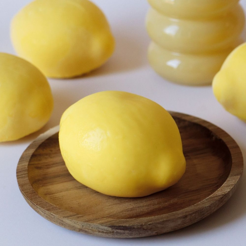 Moule silicone trompe-l’œil citron - 6 empreintes