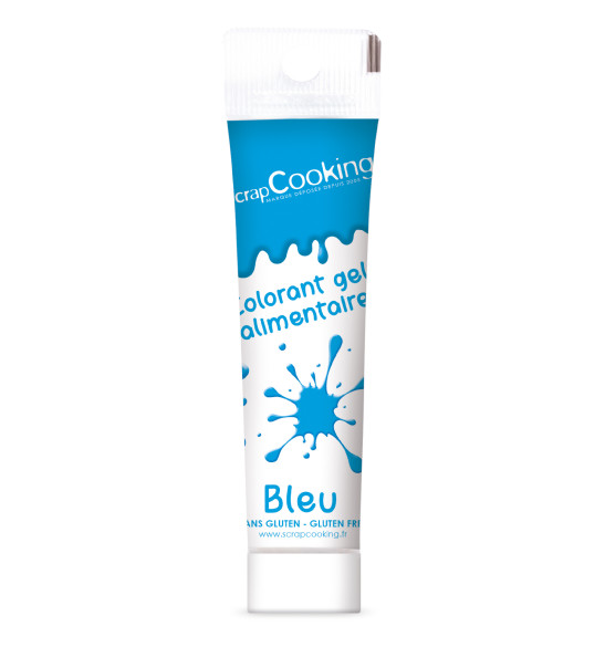 Colorant gel alimentaire bleu 20 gr réf.7130