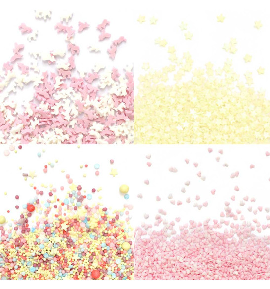 Unicorn Mix - 60g sugar sprinkles  - ScrapCooking®